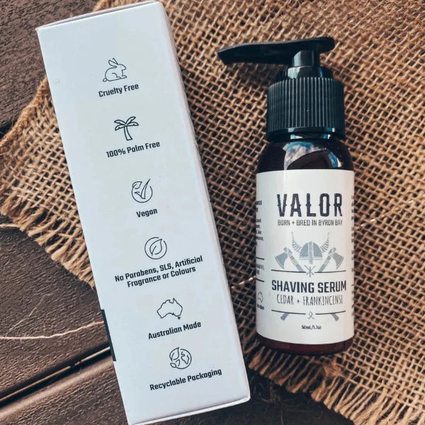 Valor Organic Shaving Serum