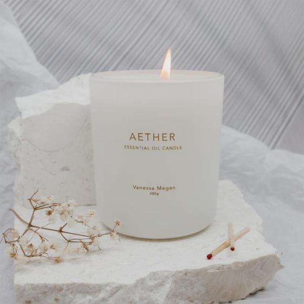 Vanessa Megan Essential Oil Candle 300g Aether