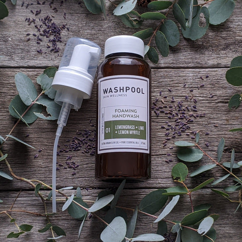 Washpool Foaming Handwash | Lemongrass, Lime, Lemon Myrtle