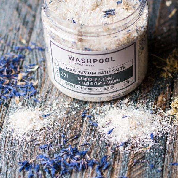 Washpool Magnesium Bath Salts | Lavender, Chamomile &amp; Cedarwood