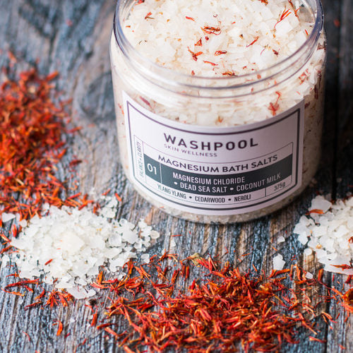 Washpool Magnesium Bath Salts Ylang Ylang, Cedarwood & Neroli