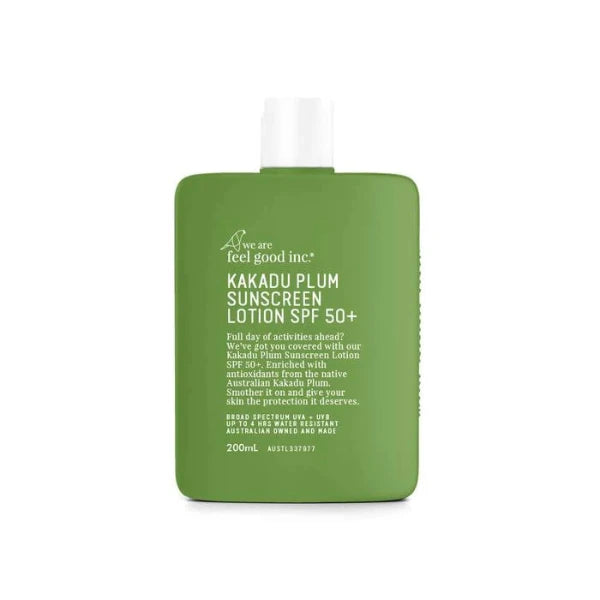 We Are Feel Good Kakadu Plum Sunscreen Lotion SPF50+ 200ml