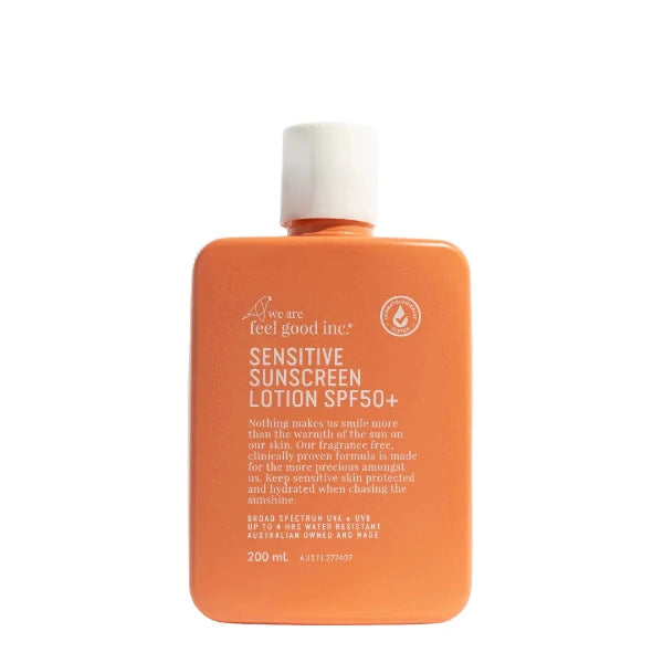 We Are Feel Good Sensitive Sunscreen Lotion SPF50+ 200ml