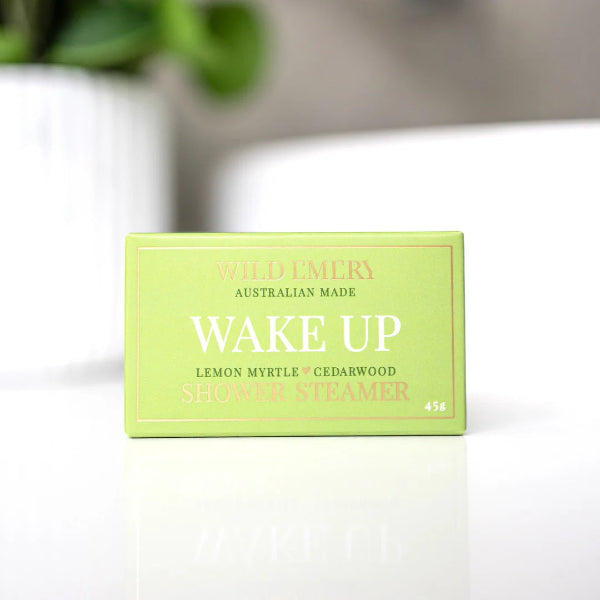 Wild Emery Shower Steamer Wake Up 45g