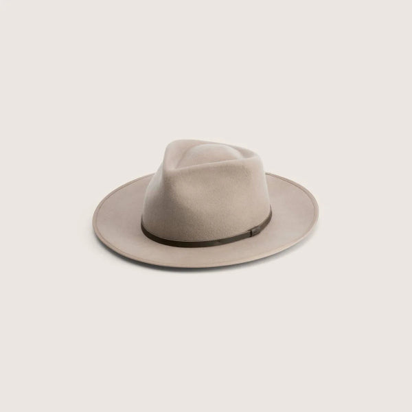 Will &amp; Bear Calloway Fawn Felt Fedora Hat - L