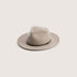 Will & Bear Calloway Fawn Felt Fedora Hat - L