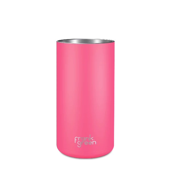 Wine Bottle Cooler Neon Pink
