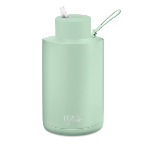 Frank Green 68oz Stainless Steel Ceramic Bottle with Straw Lid Mint