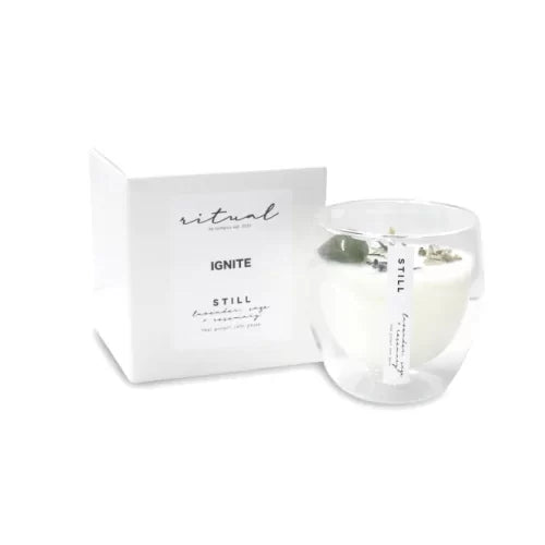 Loobylou IGNITE Collection Candle. Still (Glass Mug)