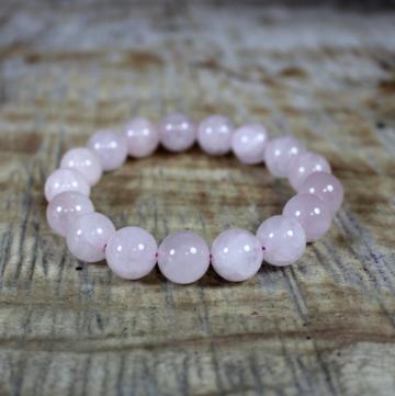 Rose Quartz Crystal Bracelet