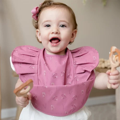 Snuggle Hunny Kids Bib Floret Frill