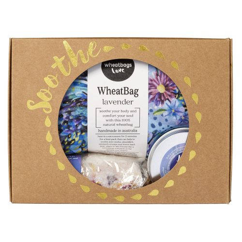 Wheatbags Love Soothe Gift Pack Blue Cockatoo