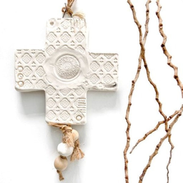 Caroline C Moroccan Cross Estilo Medium